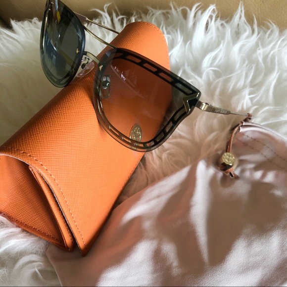 Tory Burch Green Gradient Sunglasses*NWB - Picture 4 of 5